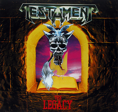TESTAMENT - The Legacy  album front cover vinyl record